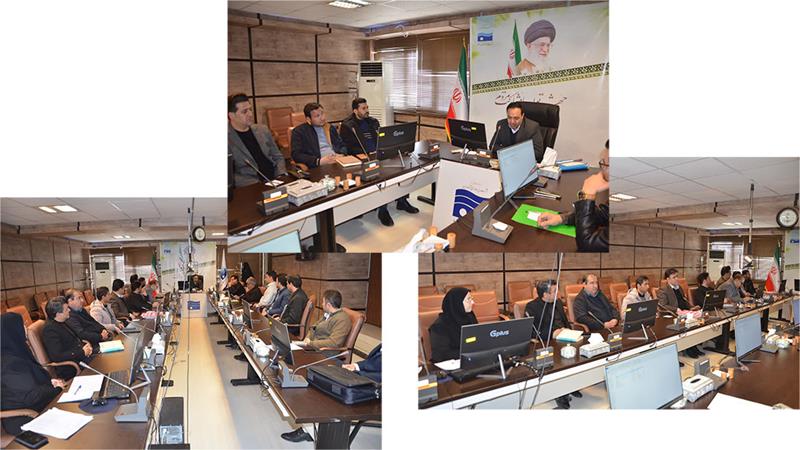 جلسه ساماندهی شبکه های نیمه مدرن درشرکت آب منطقه ای کرمانشاه برگزار شد