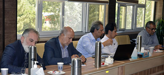 جلسه کمیسیون توسعه مدیریت در شرکت آب منطقه ای کرمانشاه برگزار شد