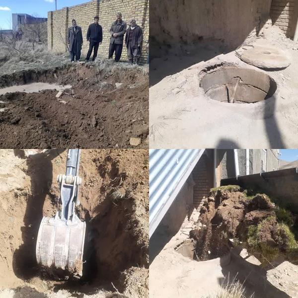 انسداد 4 حلقه چاه غیر مجاز در شهرستان سنقر وکلیایی