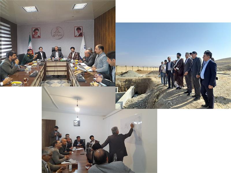 جلسه بررسی مشکلات آب شرب شهرستان سنقر و کلیایی