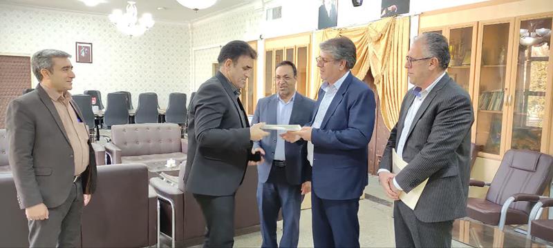 مراسم تودیع و معارفه مدیر امور منابع آب شهرستان اسلام‌آباد غرب ودالاهو برگزار شد