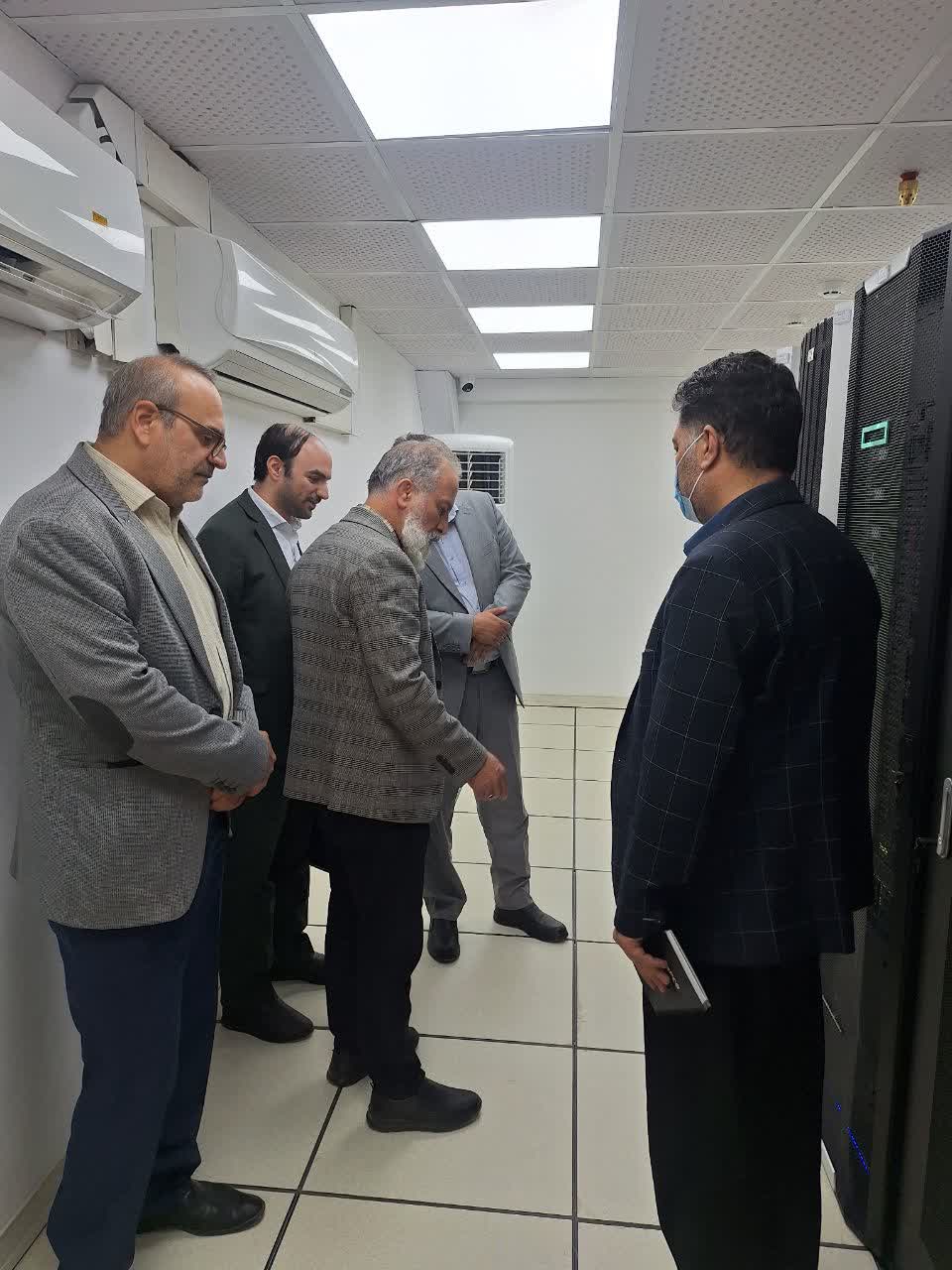 بازدید رئیس اداره «افتا» از زیرساخت‌های فناوری اطلاعات شرکت آب منطقه‌ای کرمانشاه