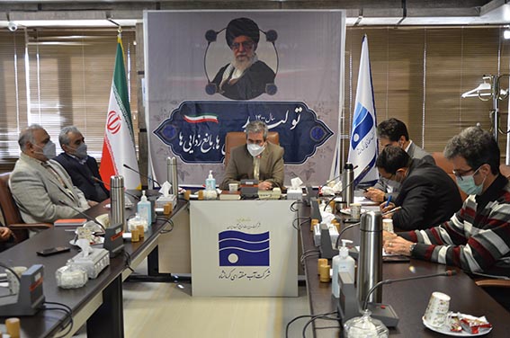آئین تودیع و معارفه مدیردفتر امور قراردادهای شرکت آب منطقه ای کرمانشاه